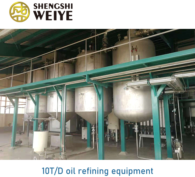 10T/D oil refining equipment