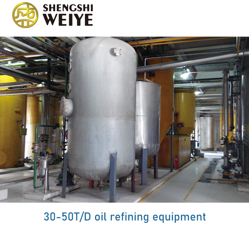 30-50T/D oil refining equipment