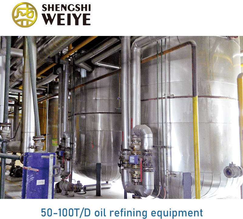 50-100T/D oil refining equipment